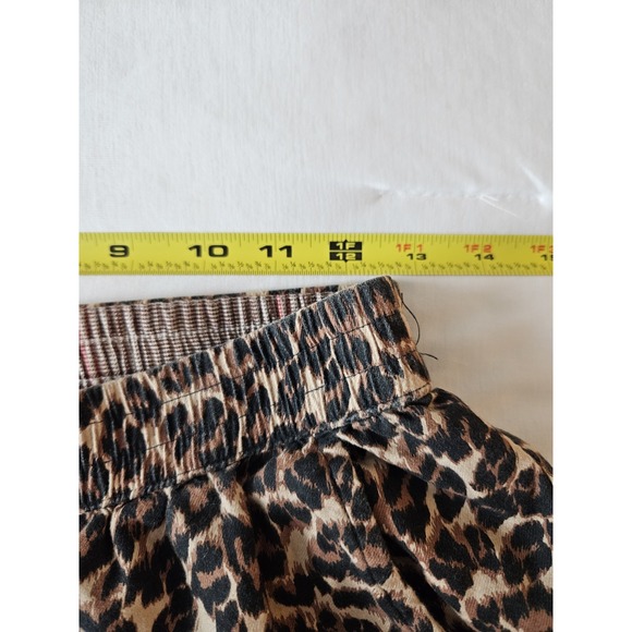 Aerie Leopard Animal Print Pajama Joggers Comfy Cotton Blend Pants S - Picture 11 of 16